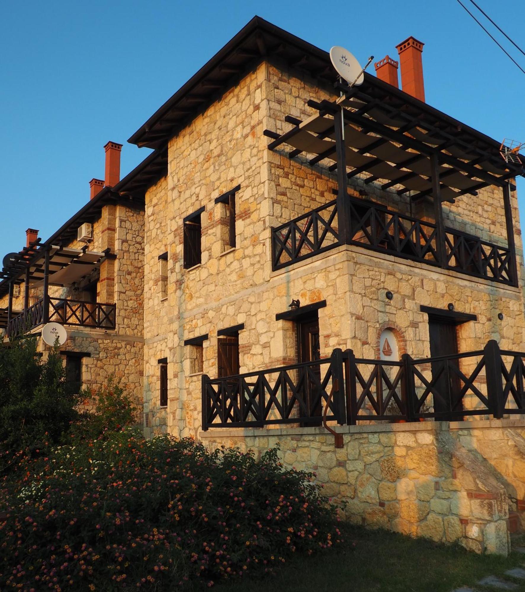 Halkidiki Luxurious Stonehouses Psakoudia Exterior foto